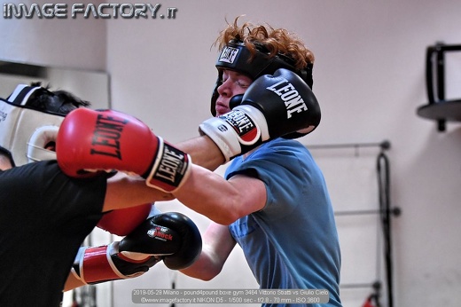 2019-05-29 Milano - pound4pound boxe gym 3464 Vittorio Stiatti vs Giulio Cielo